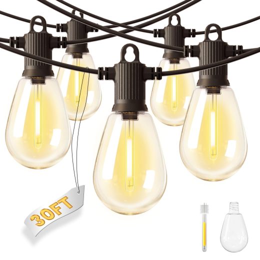 30ft waterproof festoon lights u2013 ZOTOYI 30ft Waterproof Festoon Lights by ZOTOYI