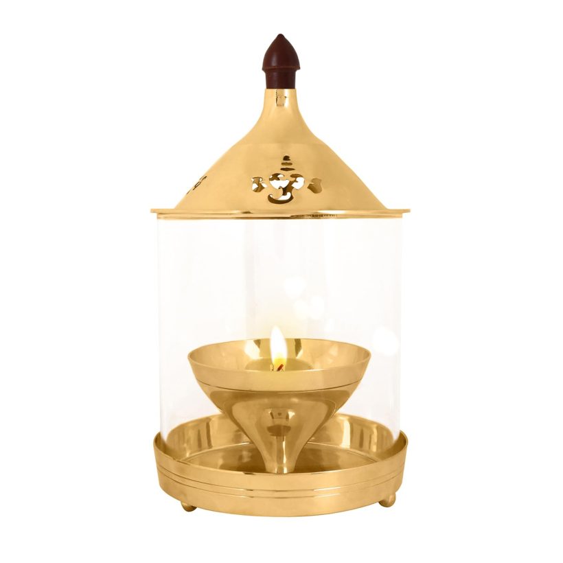 Brass Oil Lamp Diya for Diwali by Craftsman