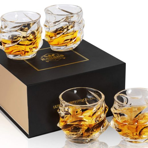 Crystal whisky glasses set u2013 KANARS Crystal whisky glasses set by KANARS