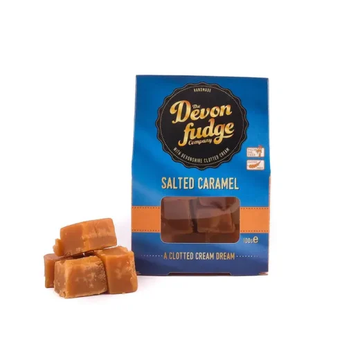 Devon Salted Caramel Clotted Cream Fudge