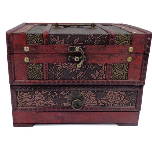 E-isata retro vintage wooden jewellery box E-isata retro vintage wooden jewellery box