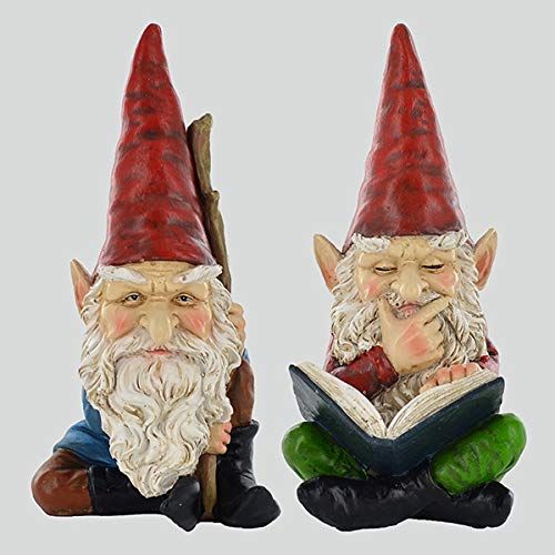 Garden Gnome Set of Two by Prezents.com