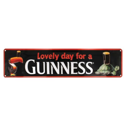 Guinness toucan and tortoise metal sign u2013 GUINNESS THE 1759 Guinness Toucan and Tortoise Metal Sign by GUINNESS THE 1759