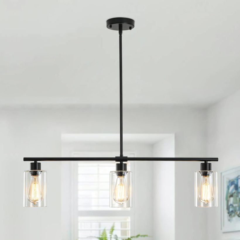 Industrial Glass Pendant Light by MRHYSWD