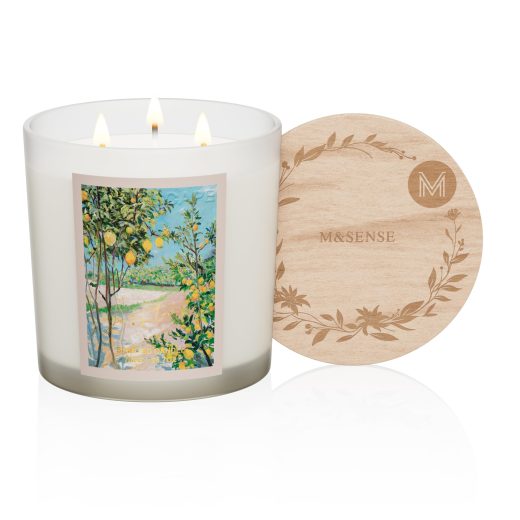Juicy lemon scented candle u2013 M&SENSE Juicy Lemon Scented Candle by M&SENSE