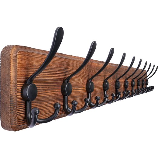 Large rustic coat rack u2013 SKOLOO Large rustic coat rack by SKOLOO
