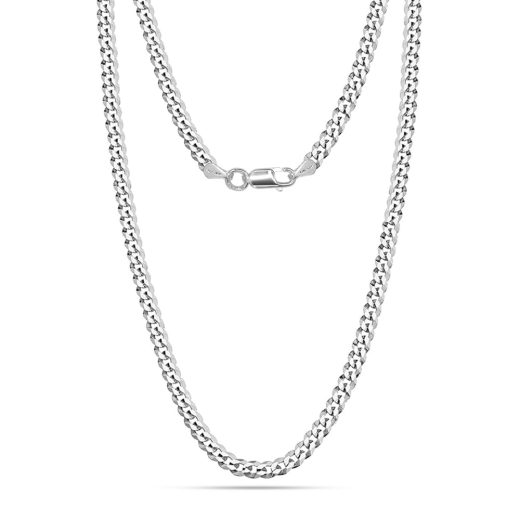 925 Sterling Silver 22 Cuban Link Chain Necklace