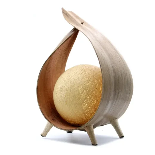 LED Coconut Leaf Table Lamp