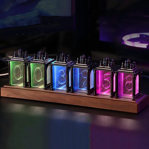 LIROPAU rgb nixie tube clock LIROPAU rgb nixie tube clock