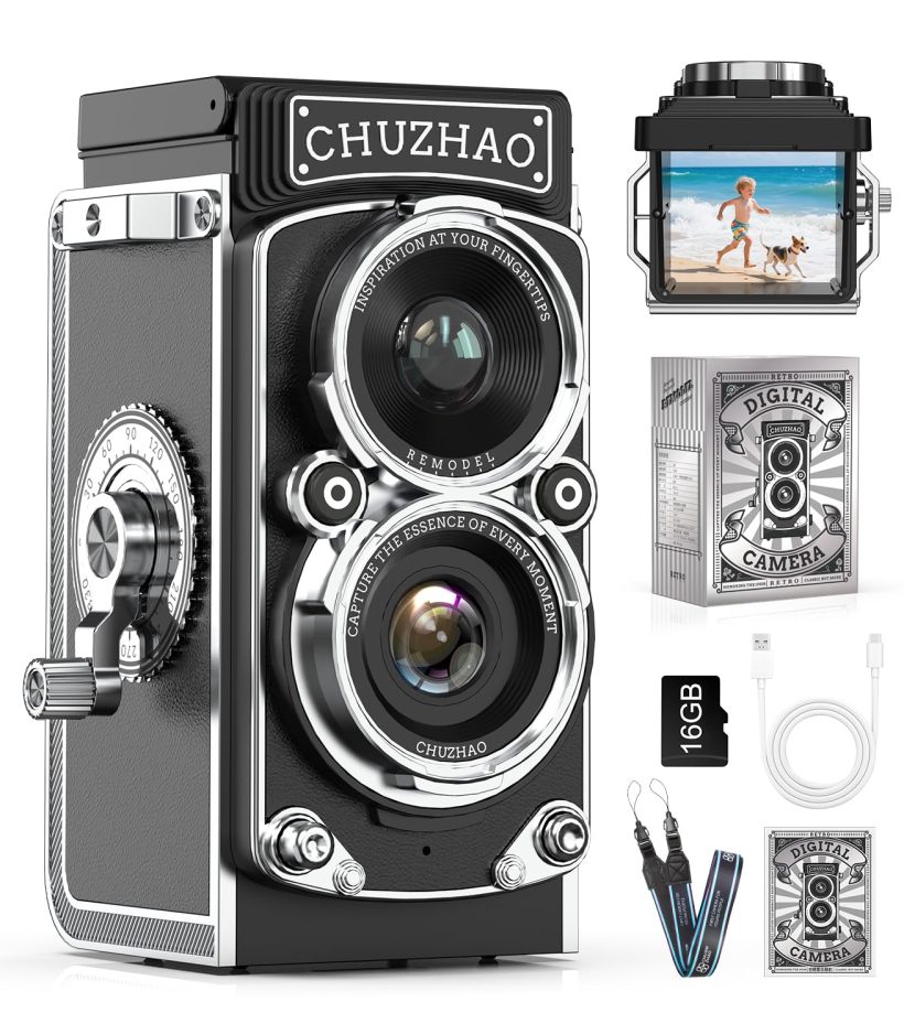 Mini retro digital camera by TURNRISE