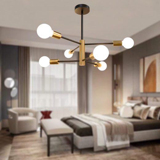 Modern Sputnik Chandelier by Hudi Fyier