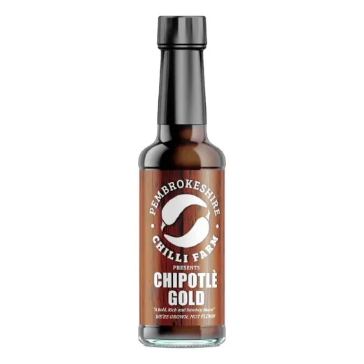 Pembrokeshire chipotle gold Chilli Sauce u2013 Pembrokeshire Chilli Farm Pembrokeshire Chipotle Gold Chilli Sauce by Pembrokeshire Chilli Farm