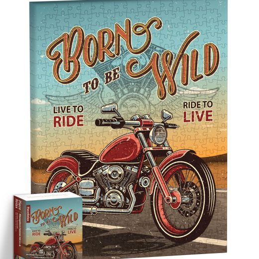 PieceRelax born to be wild canvas jigsaw PieceRelax born to be wild canvas jigsaw