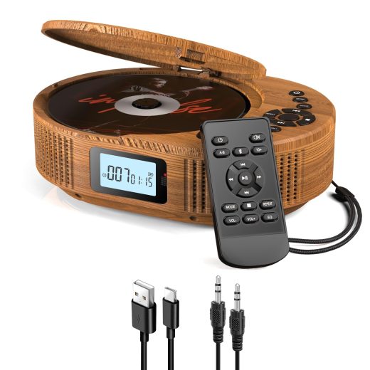 Portable cd player with bluetooth and built-in speaker u2013 Arafuna Portable Cd Player with Bluetooth and Built-In Speaker by Arafuna