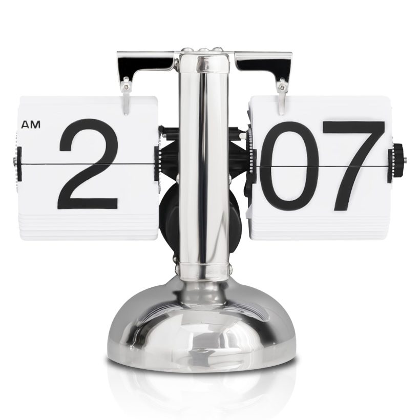 Retro flip desk clock by HERCHR