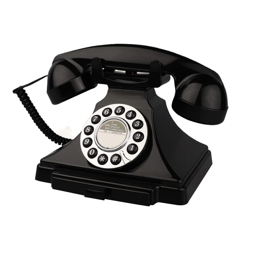 Retro landline phone by Artisam