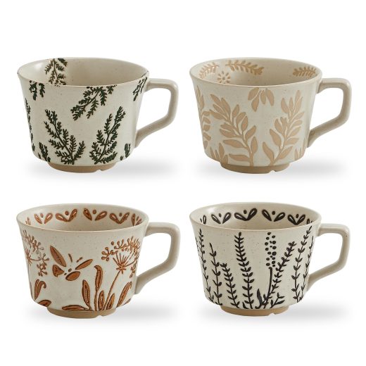Swuut set of 4 vintage ceramic coffee Swuut set of 4 vintage ceramic coffee