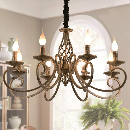 Vintage bronze chandelier u2013 Ganeed Vintage bronze chandelier by Ganeed