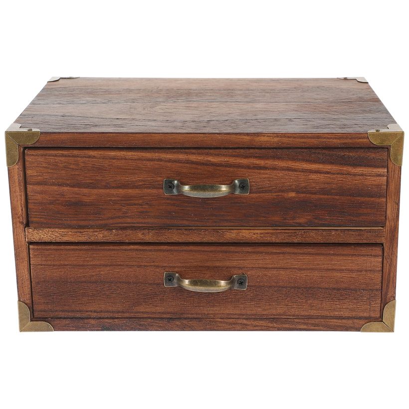 Wooden drawer jewellery box by Kichvoe