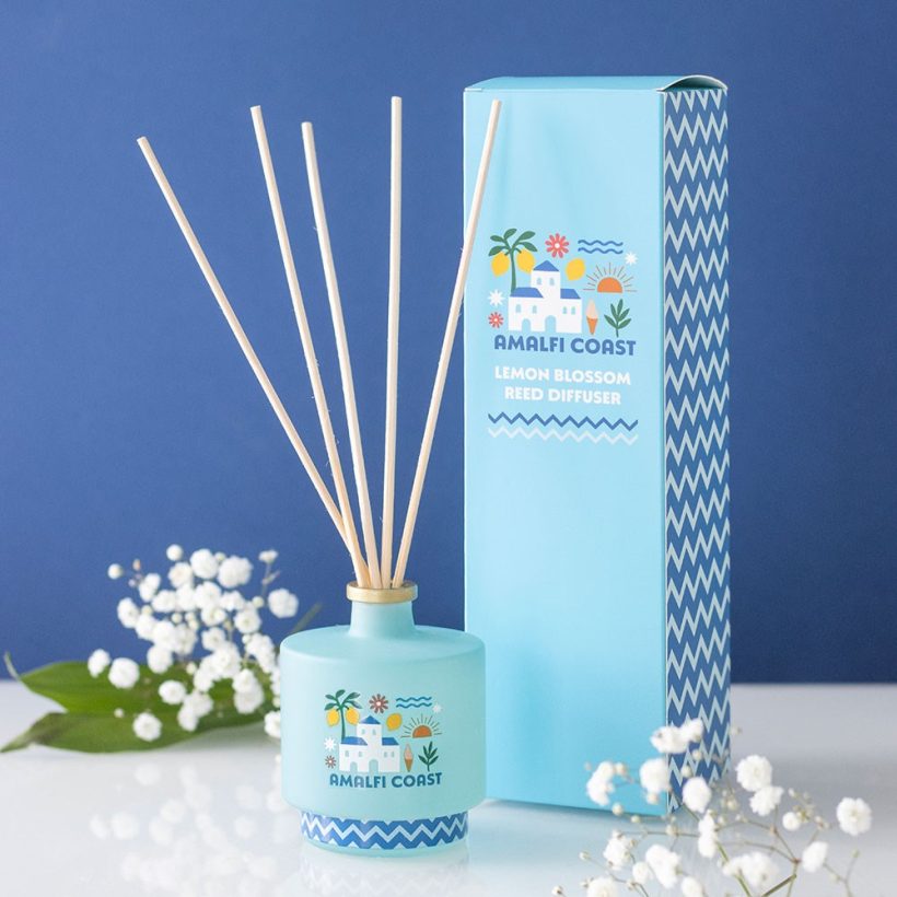 Amalfi coast lemon blossom reed diffuser by Something Different