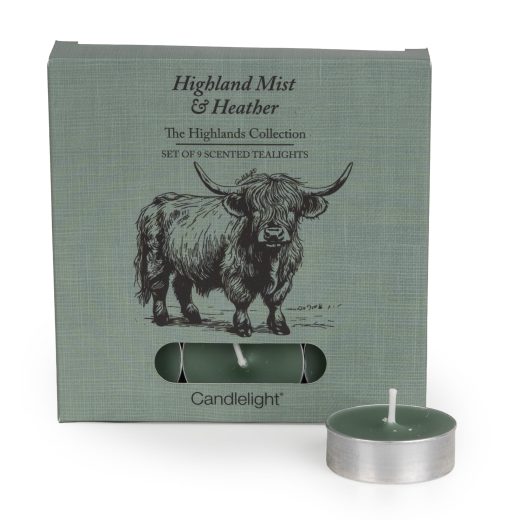 Candlelight Home 9 highland cow tealights highland Candlelight Home 9 highland cow tealights highland