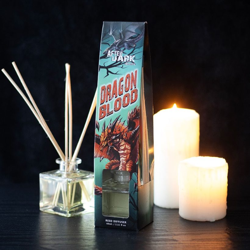 Dragon blood reed diffuser by Something Different