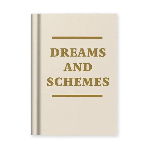 Dreams and schemes a7 fabric hardback notebook u2013 Ohh Deer Dreams and schemes a7 fabric hardback notebook by Ohh Deer