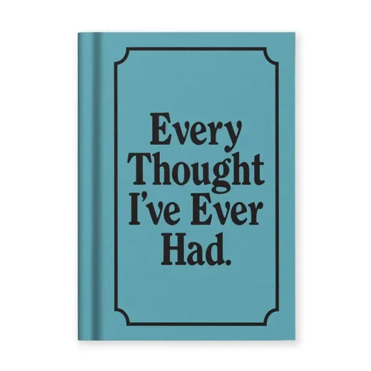 Every thought a7 fabric hardback notebook u2013 Ohh Deer Every thought a7 fabric hardback notebook by Ohh Deer
