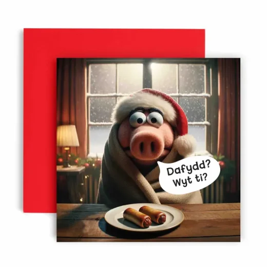Welsh Dafydd Wyt Ti Pigs in Blankets Christmas u2013 Huxters Welsh Dafydd Wyt Ti Pigs in Blankets Christmas by Huxters