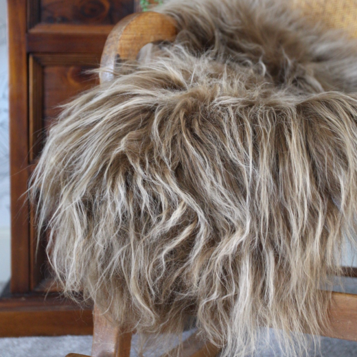 Icelandic Sheepskin Rug in Honey Icelandic sheepskin rug in honey