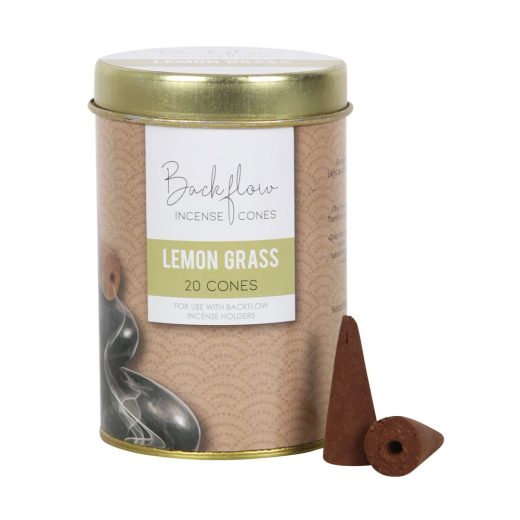 Lemon Grass Jumbo Backflow Incense Cones