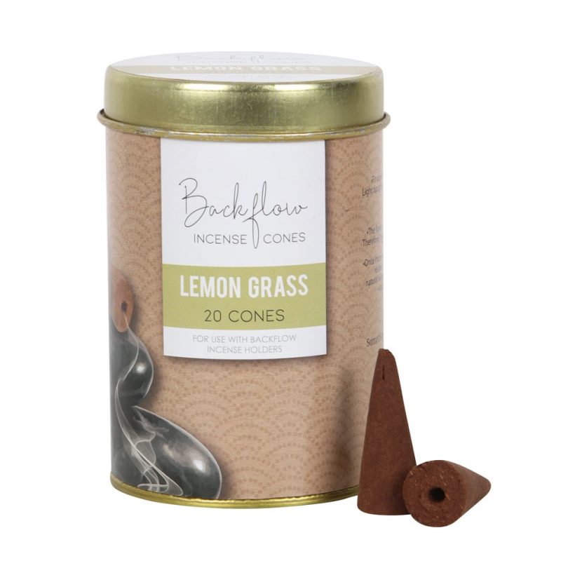 Lemon grass jumbo backflow incense cones by Something Different