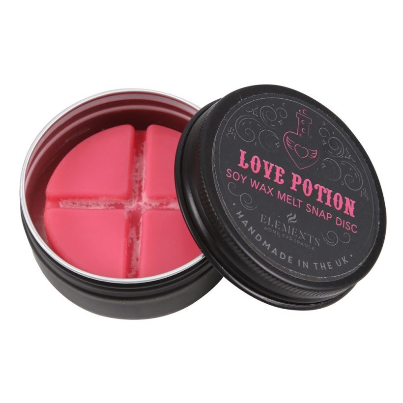 Love potion soy wax snap disc by Something Different
