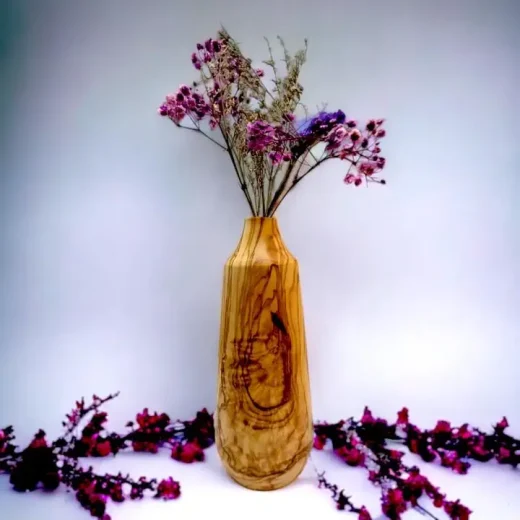 Olive Wood Bud Vase u2013 Oliveart Olive wood bud vase by Oliveart
