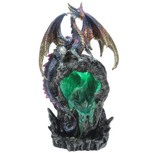 LED Dragon Waterfall Incense Holder