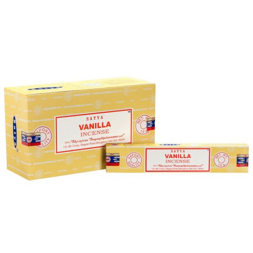satya vanilla incense sticks Vanilla Incense Sticks