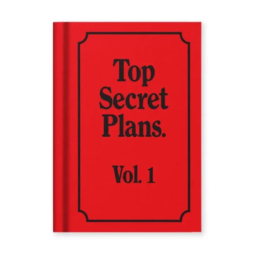 Secret plans a7 fabric hardback notebook u2013 Ohh Deer Secret plans a7 fabric hardback notebook by Ohh Deer