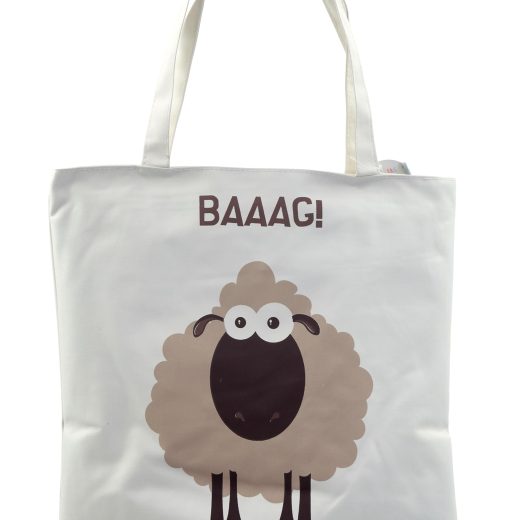 Sheep reusable cotton shopping bag u2013 Puckator Sheep reusable cotton shopping bag by Puckator