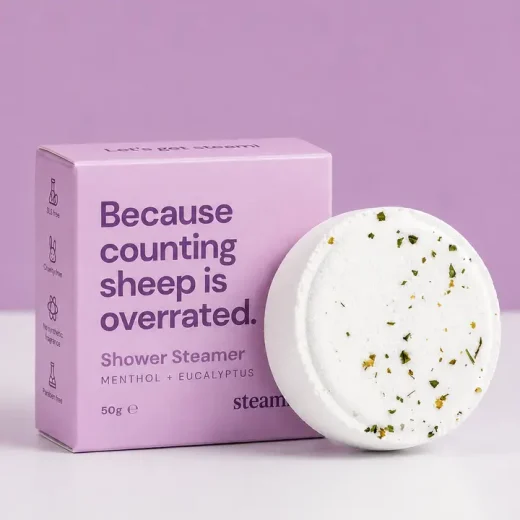Birthday Eucalyptus Menthol Shower Steamer