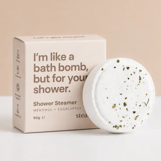 Shower Steamer Scent Menthol Eucalyptus