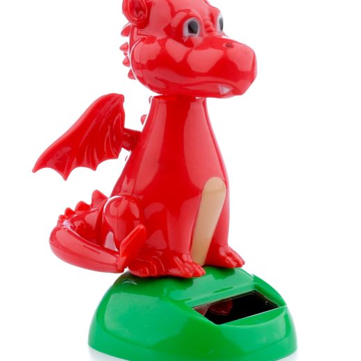 Solar-powered Welsh dragon bobble head u2013 Puckator Solar-powered Welsh dragon bobble head by Puckator