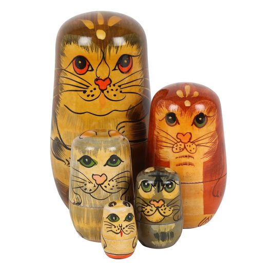 Cat Russian Doll by Something Different