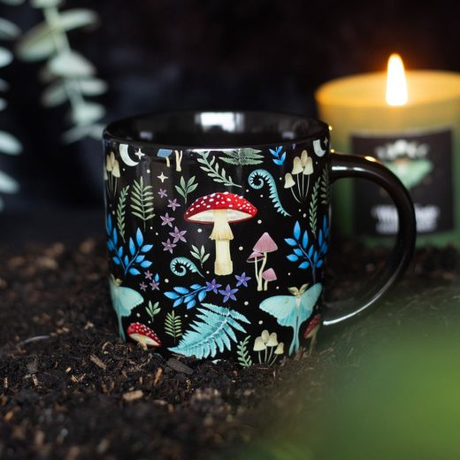 Dark Forest Print Mug by Something Different