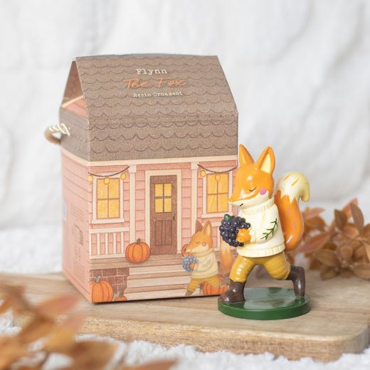 Flynn fox ornament u2013 Something Different Flynn Fox Ornament by Something Different