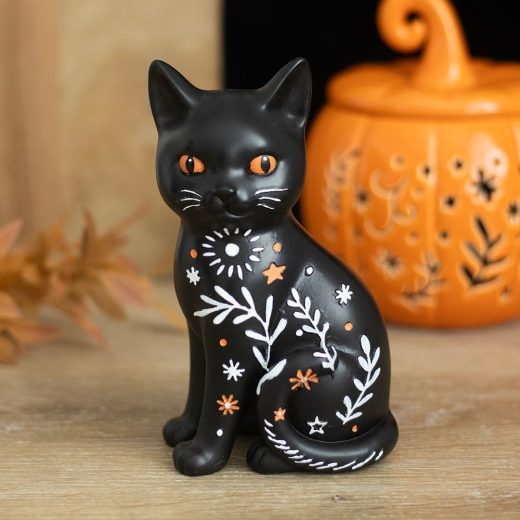 Frightful folk black cat ornament u2013 Something Different Frightful Folk Black Cat Ornament by Something Different