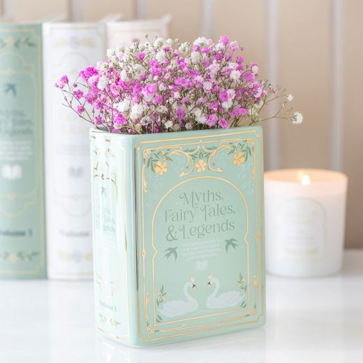 Green book shaped vase u2013 Something Different Green Book Shaped Vase by Something Different