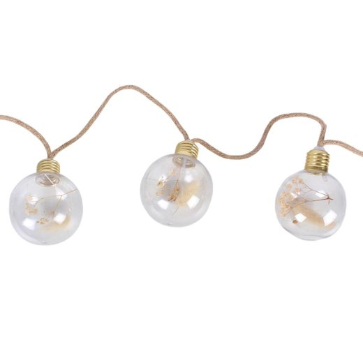 LED Flower Marquee String Lights