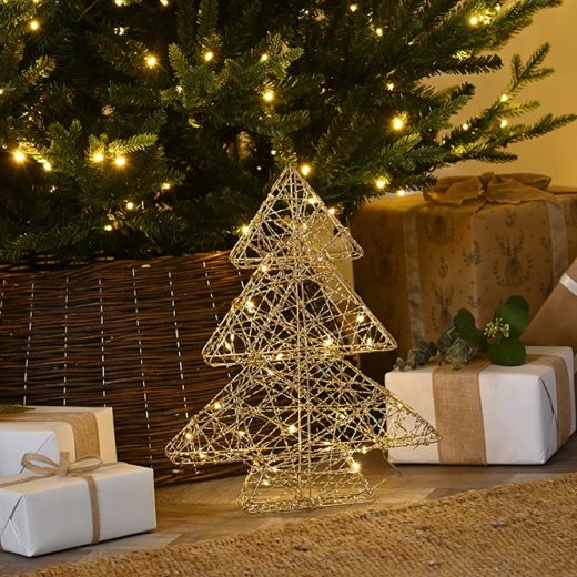 Shimmer Tree with Timer 40cm