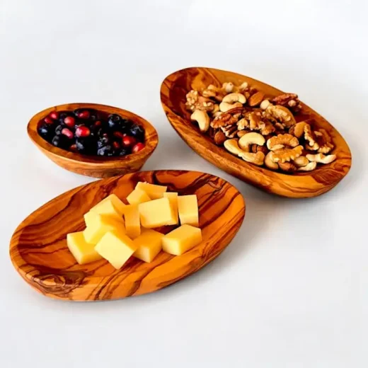 Olive Wood 10 Cm Oval Dish