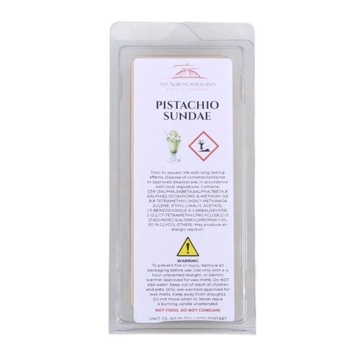 Pistachio Sundae Wax Melt Snap Bar